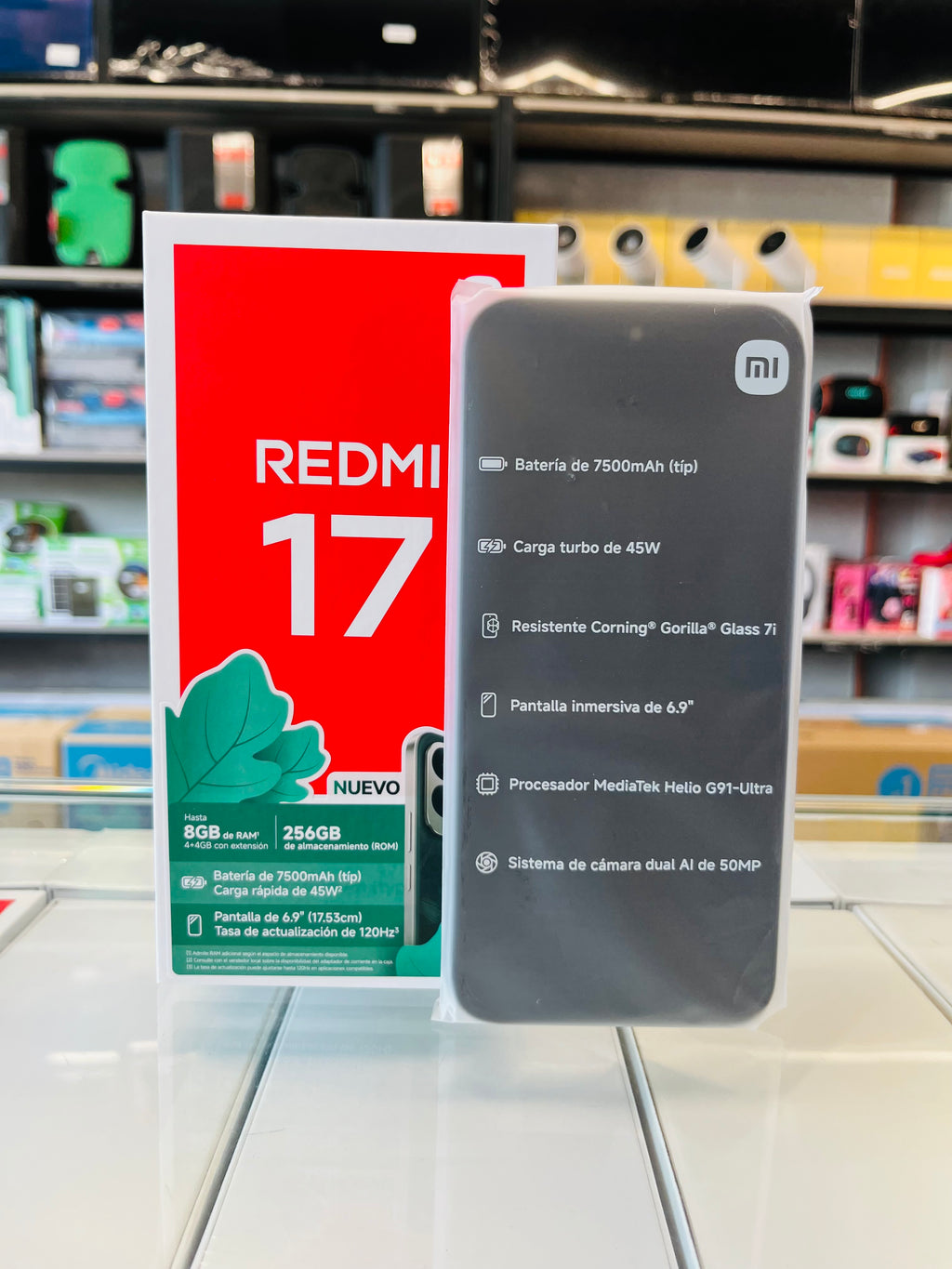 XIAOMI REDMI 17 256GB/4GB + 4GB DE RAM