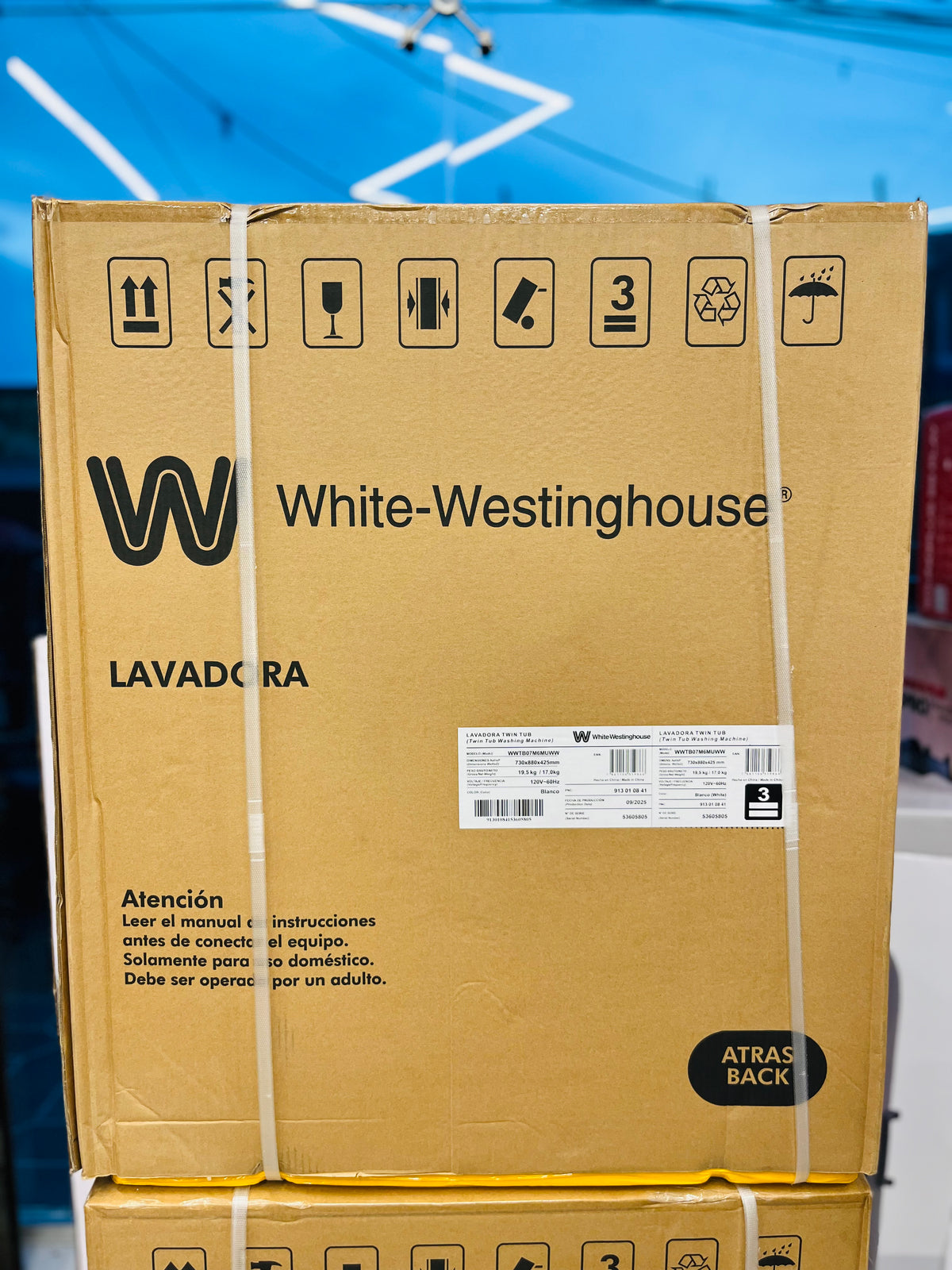 LAVADORA WESTINGHOUSE