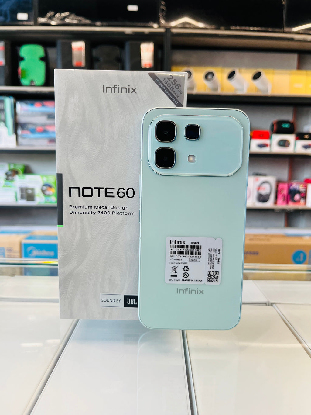 INFINIX NOTE 60 256GB/8GB + 8GB DE RAM