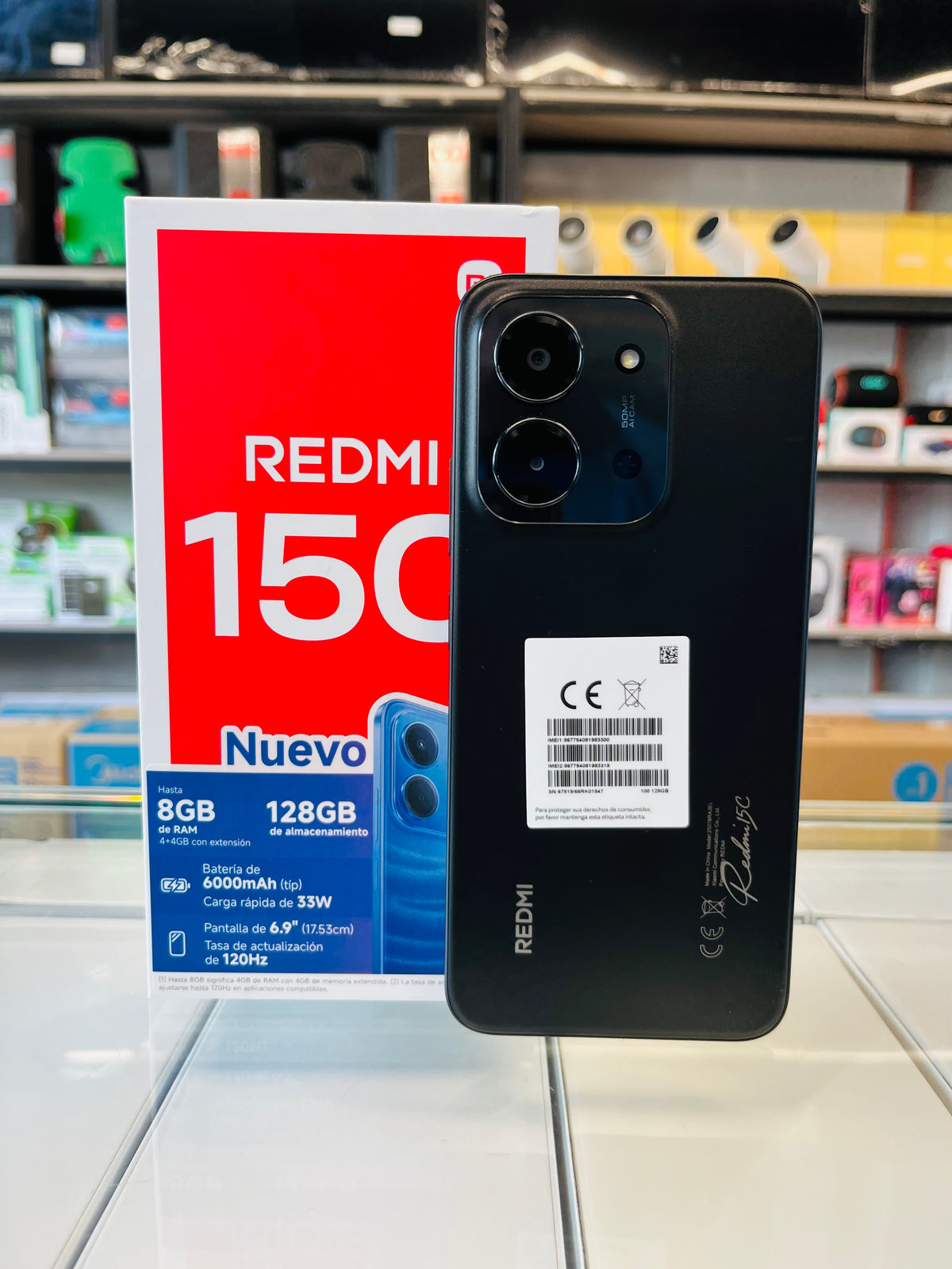 XIAOMI REDMI 15C 128GB/4GB + 4GB RAM