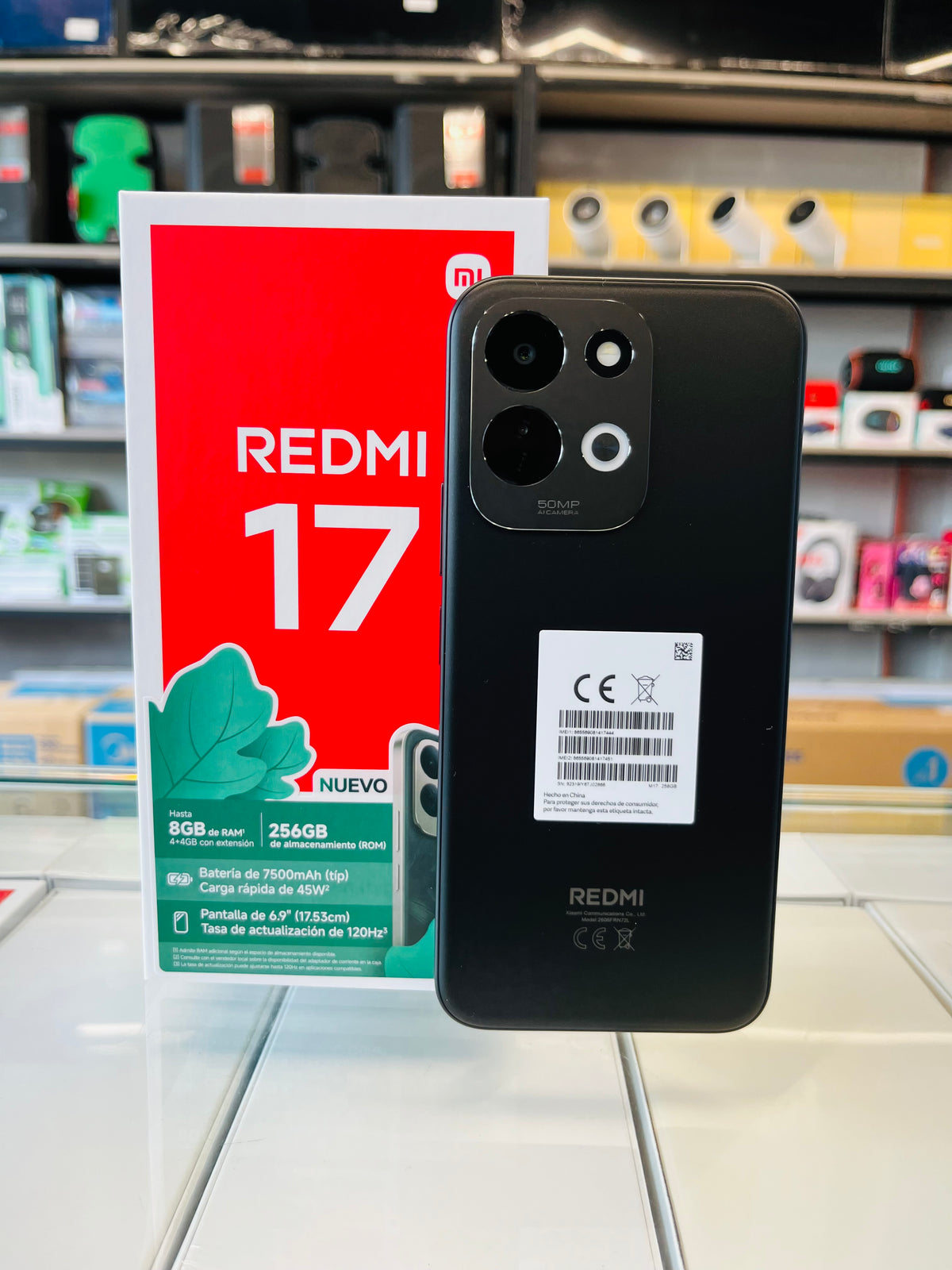 XIAOMI REDMI 17 256GB/4GB + 4GB DE RAM