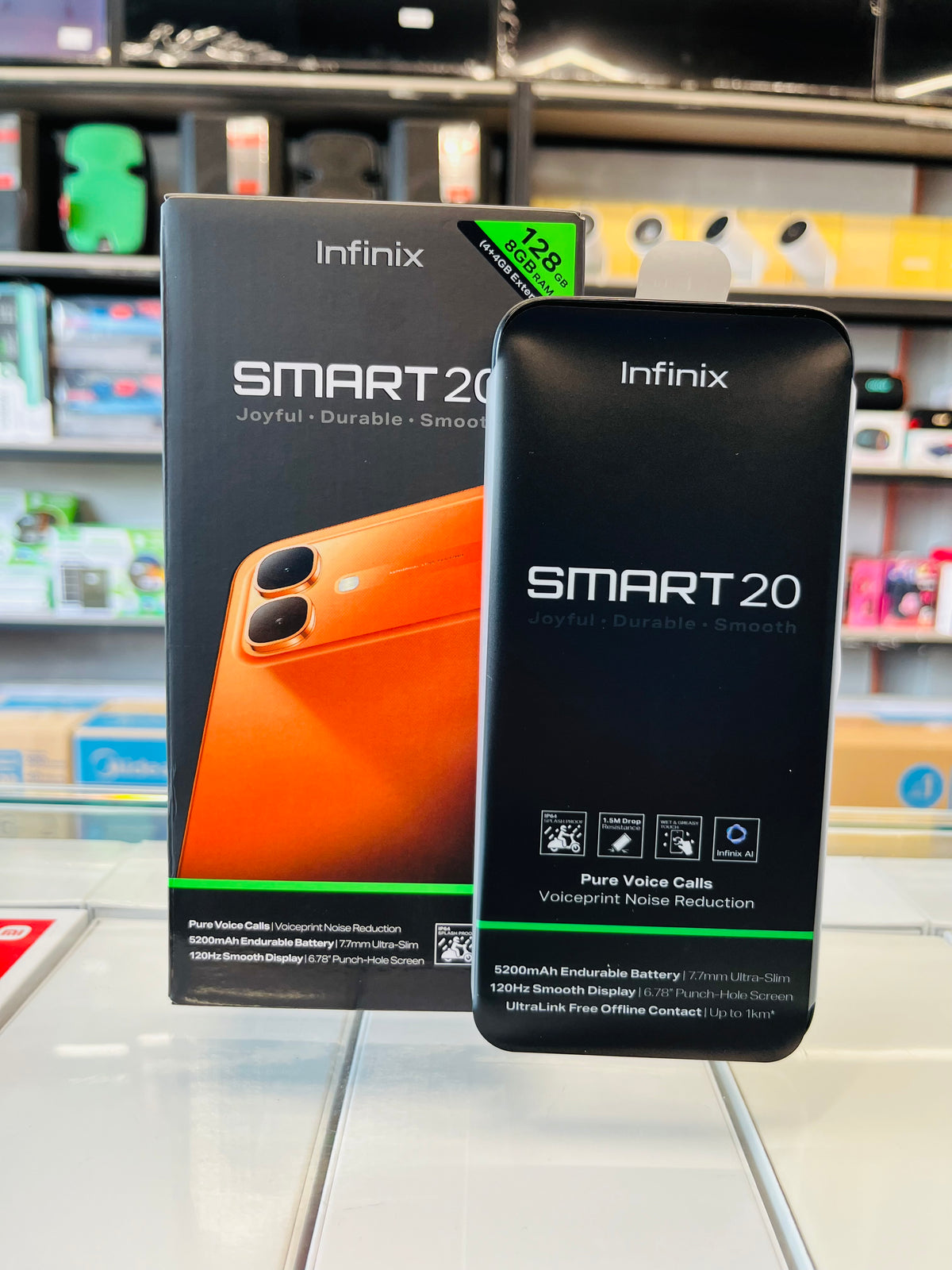 INFINIX SMART 20 128GB/4GB + 4GB DE RAM