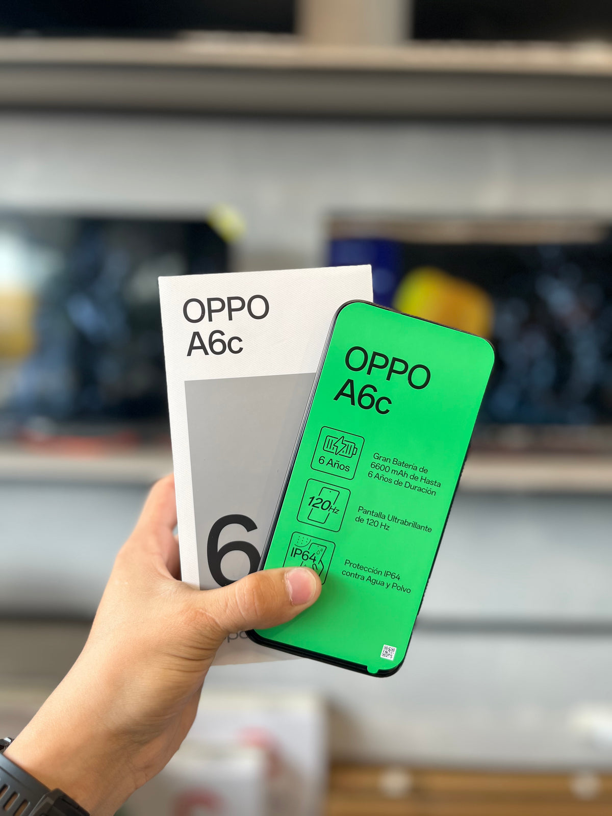 OPPO A6C 128GB/4GB DE RAM