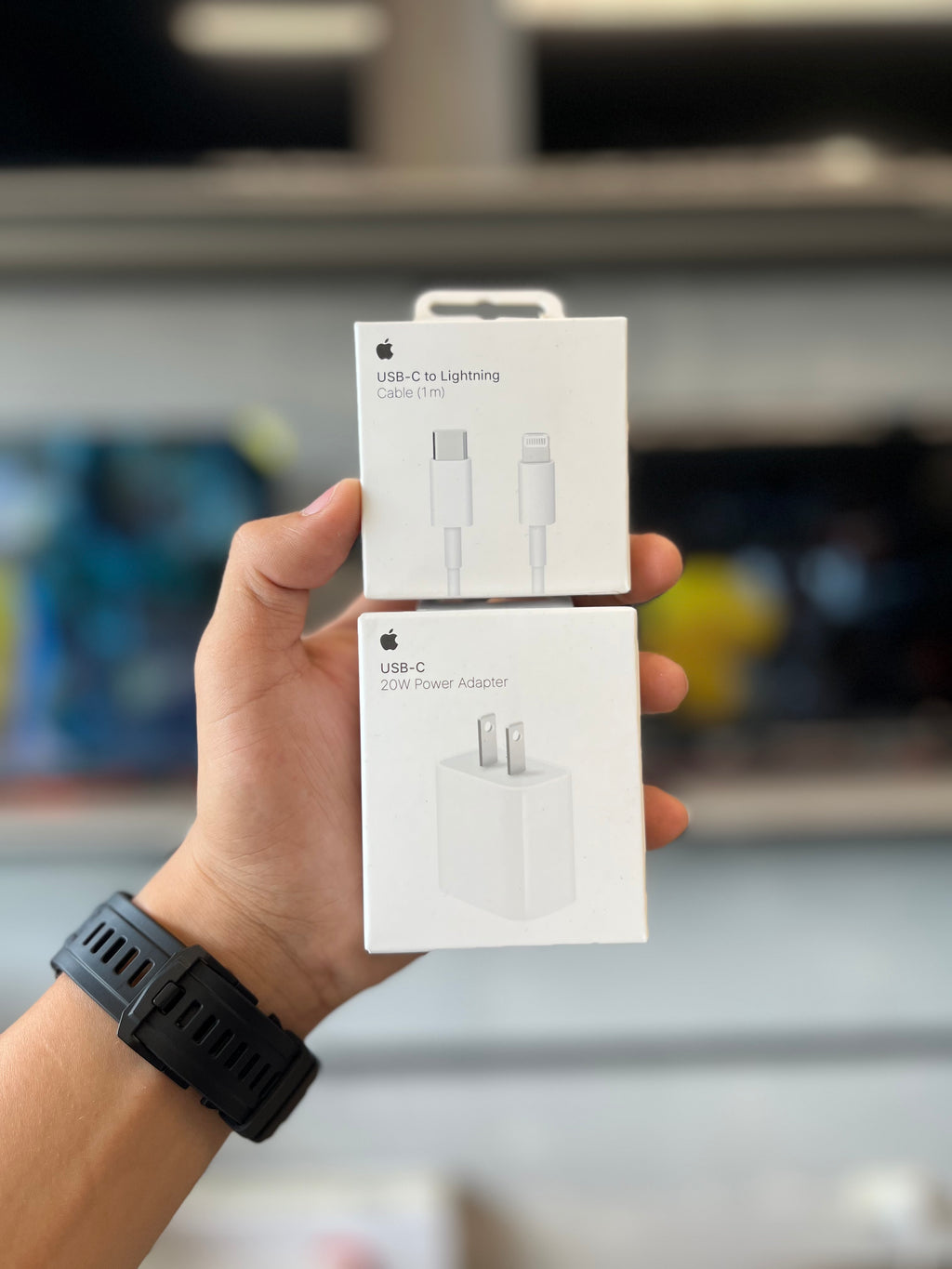 CARGADOR ORIGINAL APPLE COMPLETO