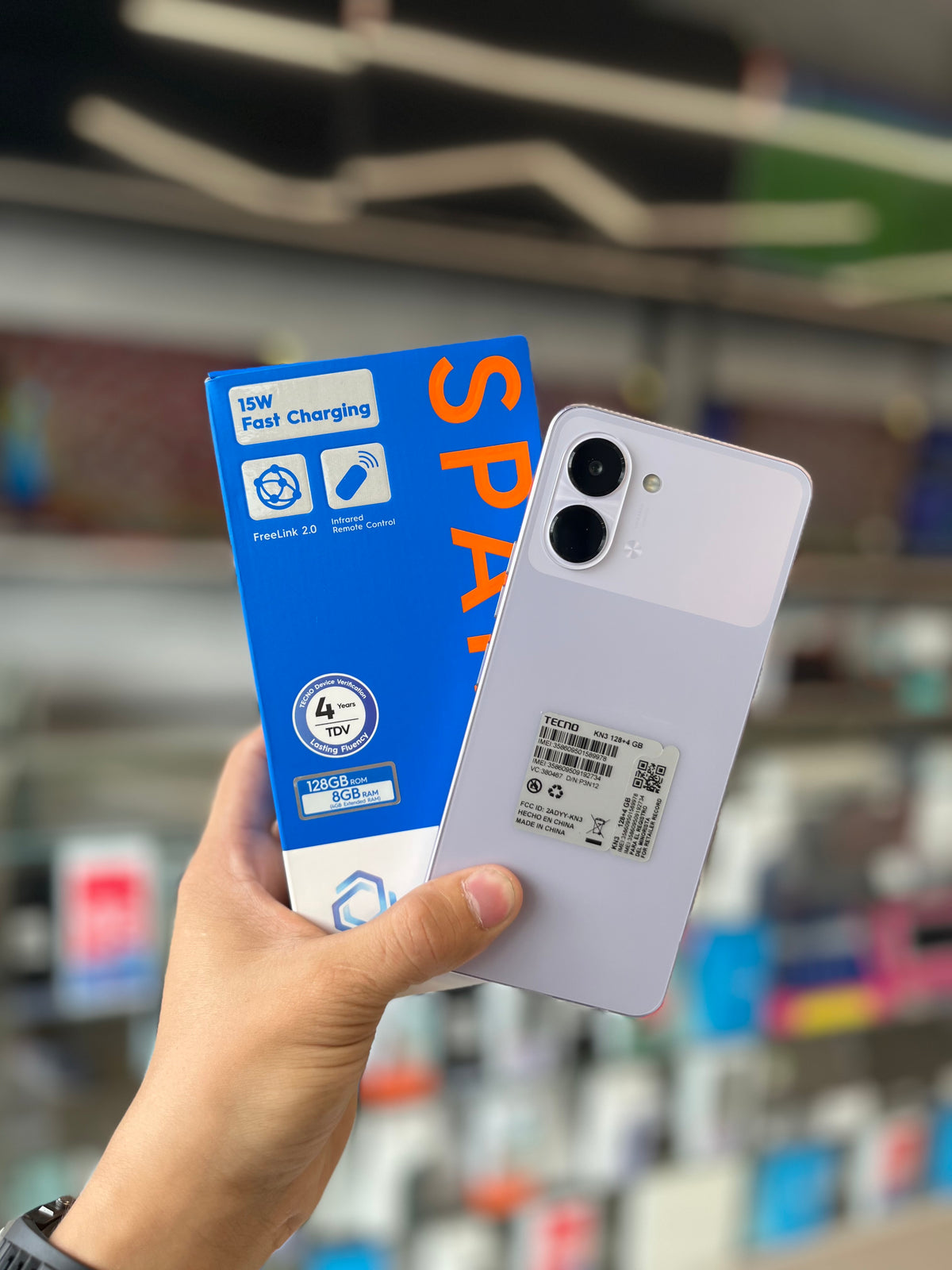 TECNO SPARK GO 3 128GB/4GB DE RAM