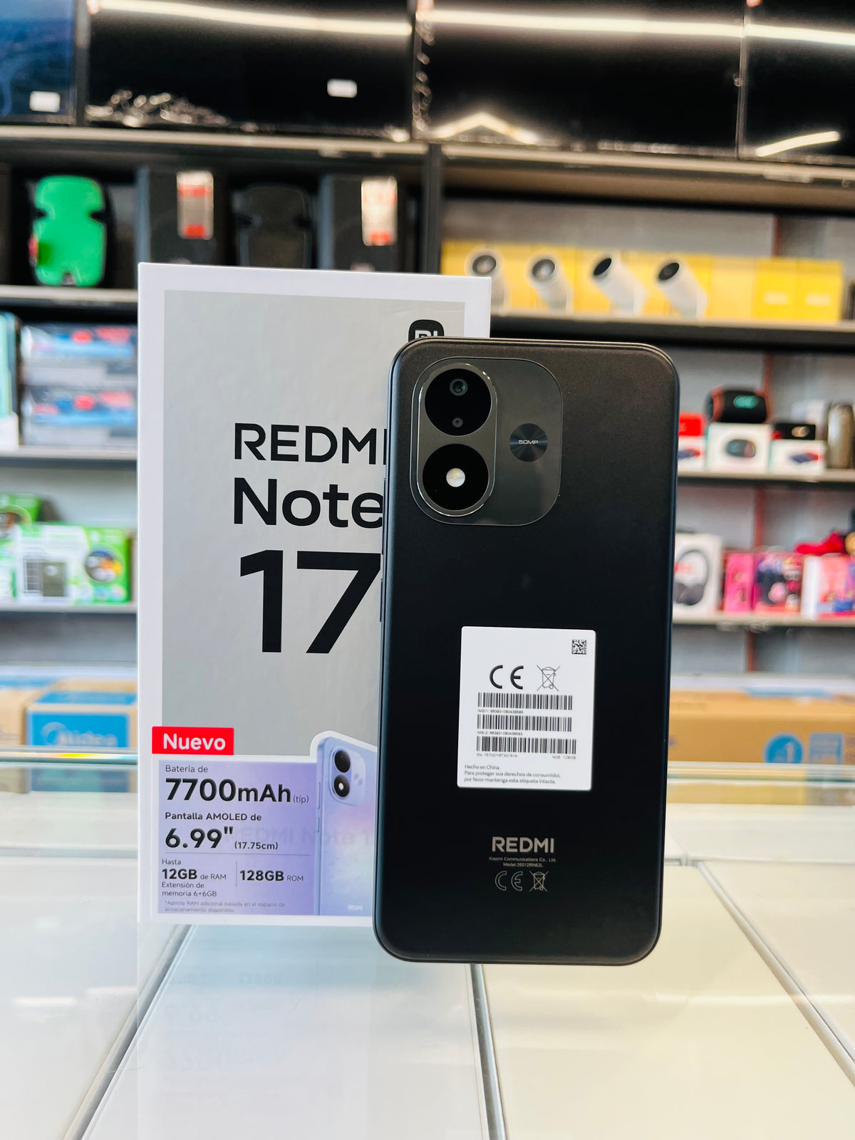 XIAOMI REDMI NOTE 17 128GB/6GB + 6GB DE RAM