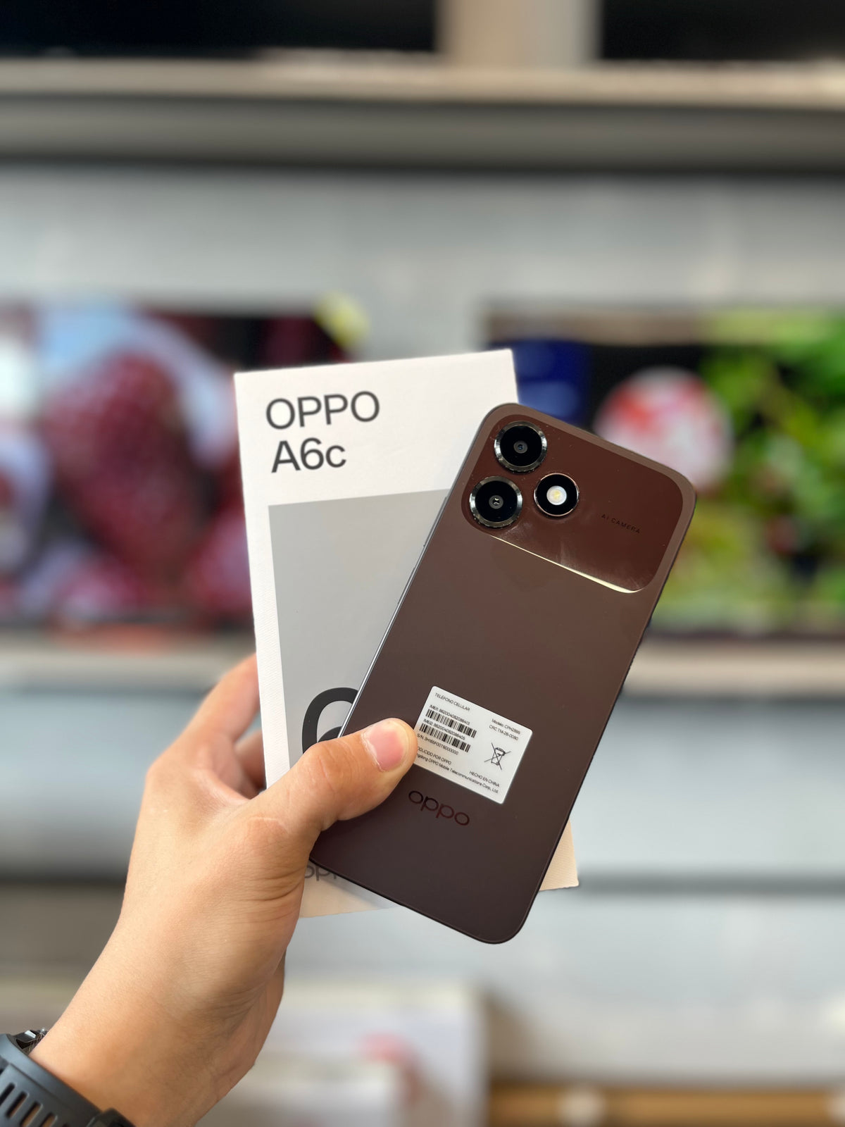 OPPO A6C 128GB/4GB DE RAM