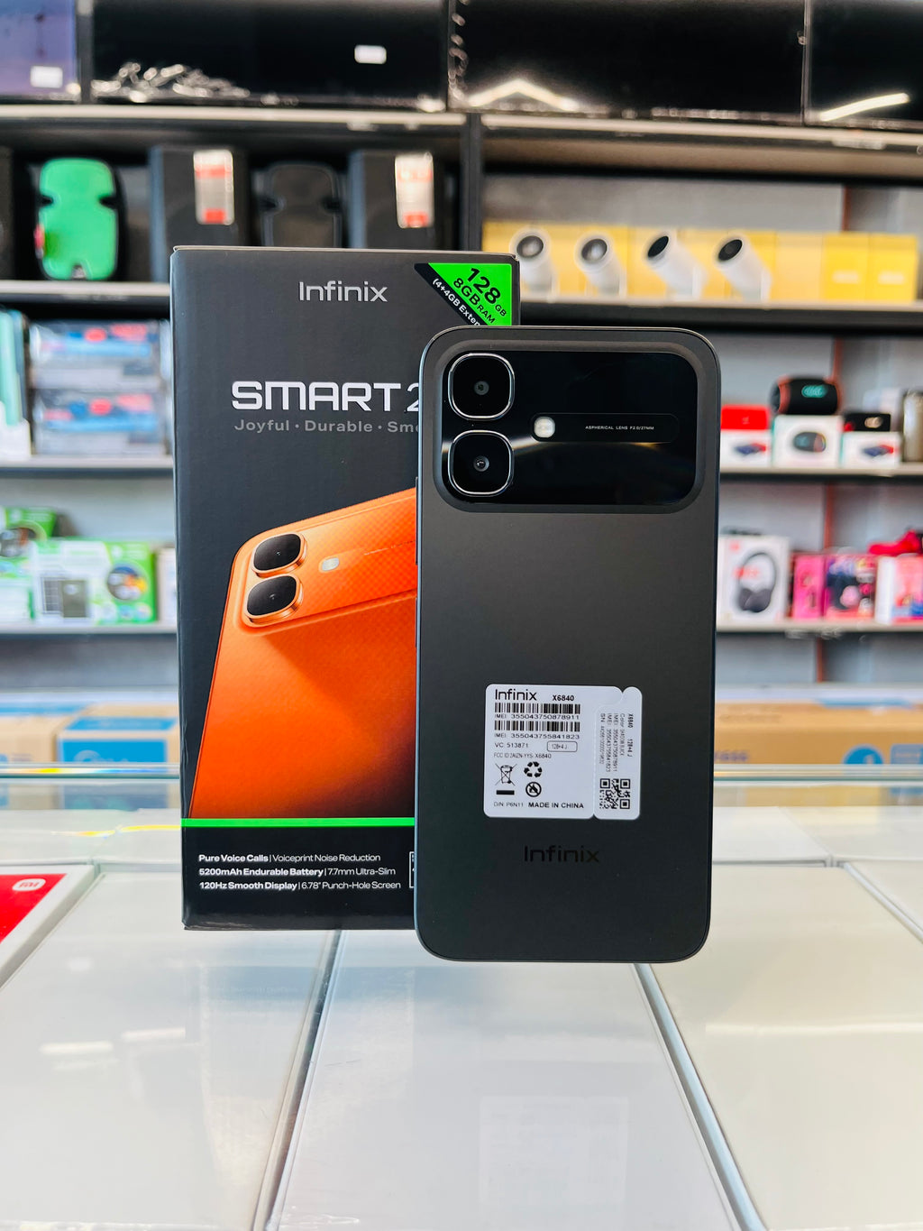INFINIX SMART 20 128GB/4GB + 4GB DE RAM