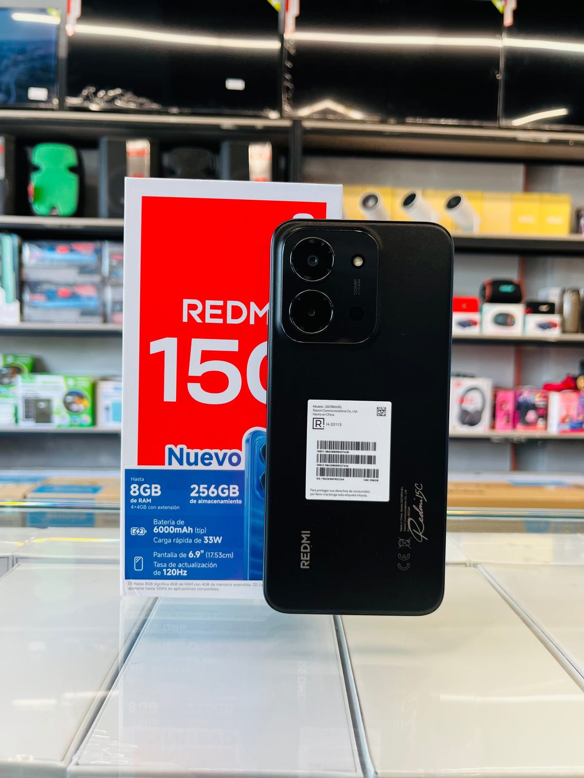 XIAOMI REDMI 15C 256GB/4GB + 4GB DE RAM