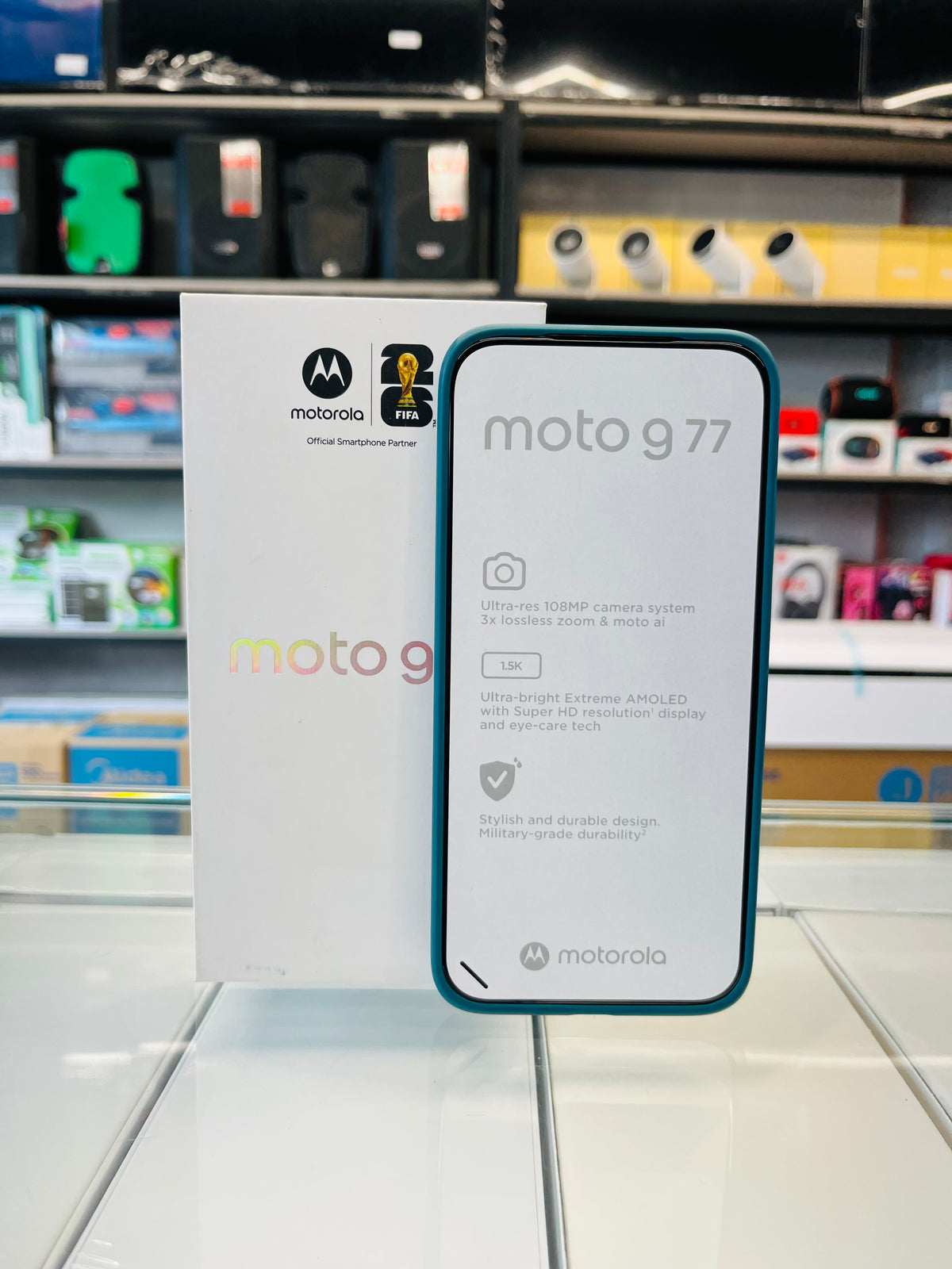 MOTOROLA G77 256GB/8GB + 8GB DE RAM
